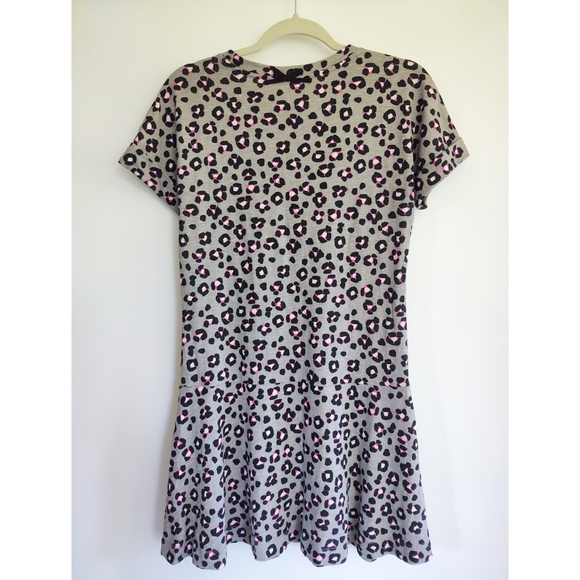 Kate Spade Cyber Cheetah Drop Waist Dress Cotton Size XS - Picture 3 of 8